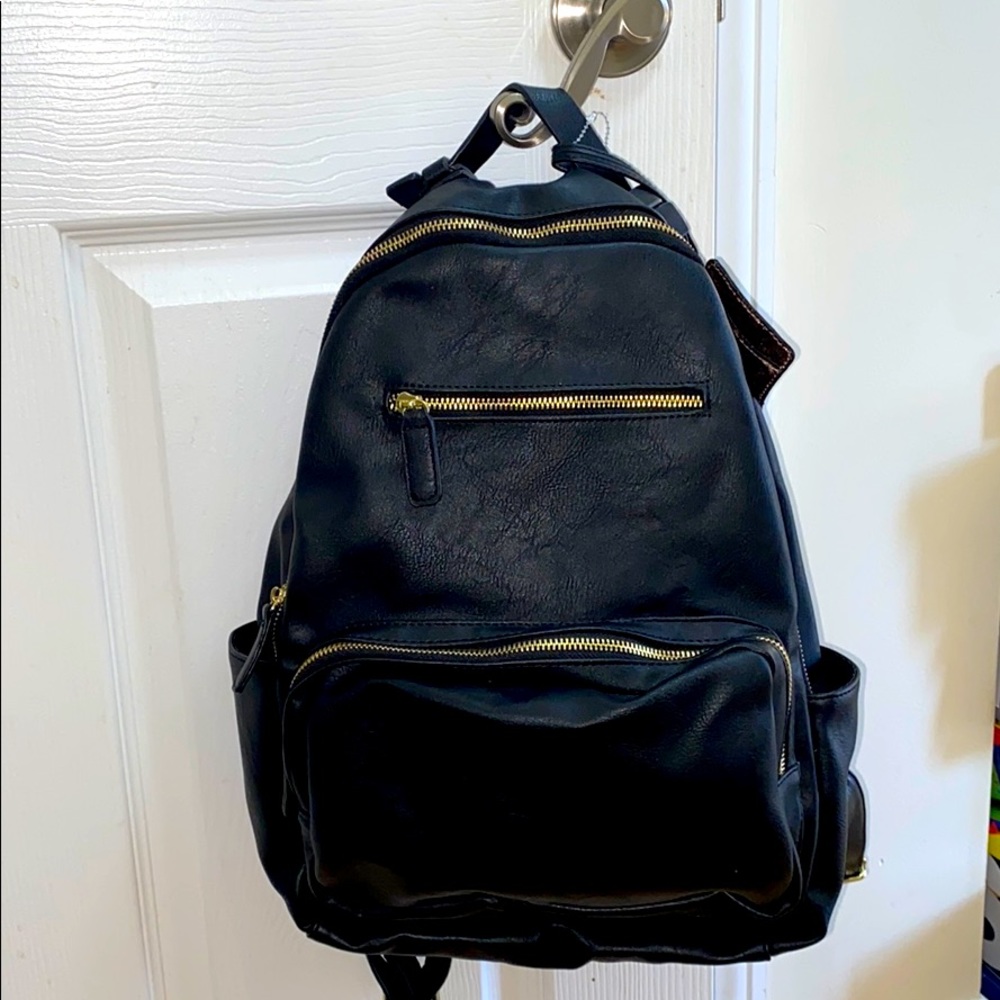 Madden girl leather backpack